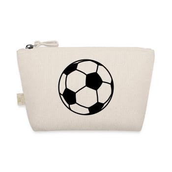 football / ball 1c - Organic Pouch - nature - Front