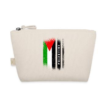 Palestine Flag / Gift Gaza - Organic Pouch - nature - Front