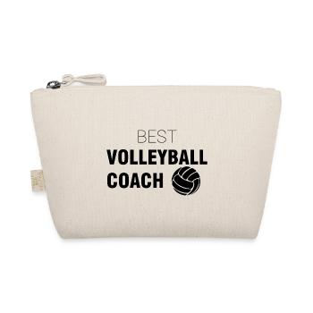 Meilleur entraîneur de volley-ball | Sport Coach Cadeaux - Trousse biologique - nature - Devant