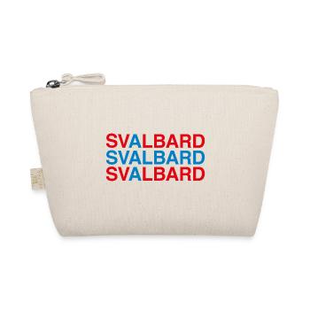 SVALBARD Norway Norwegen Norwegische Flagge - Bio-Täschchen - Natur - Vorne