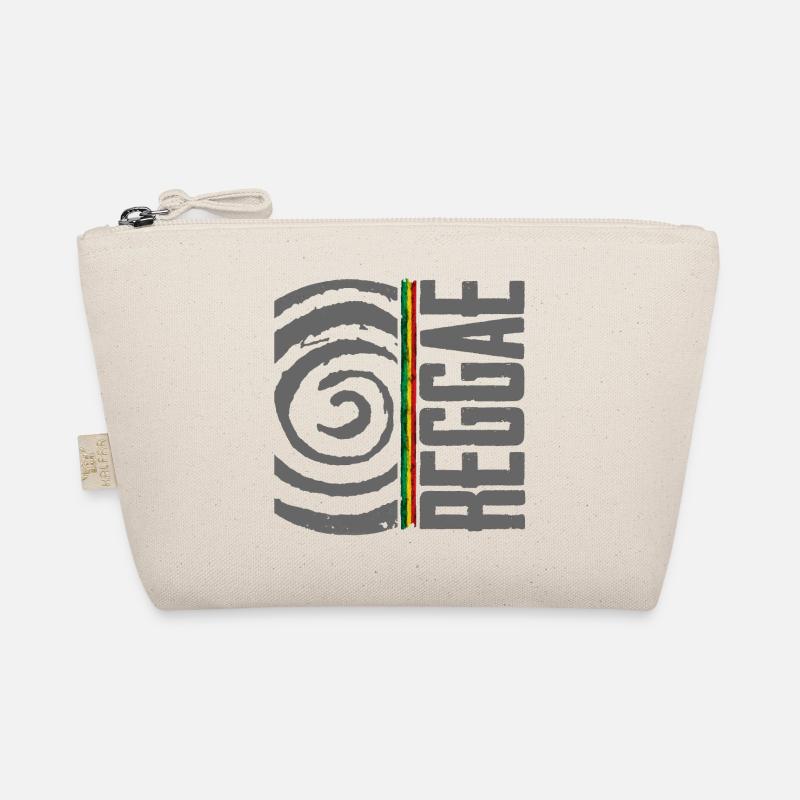 Rastafarbe mit Spirale Design Bio-Täschchen