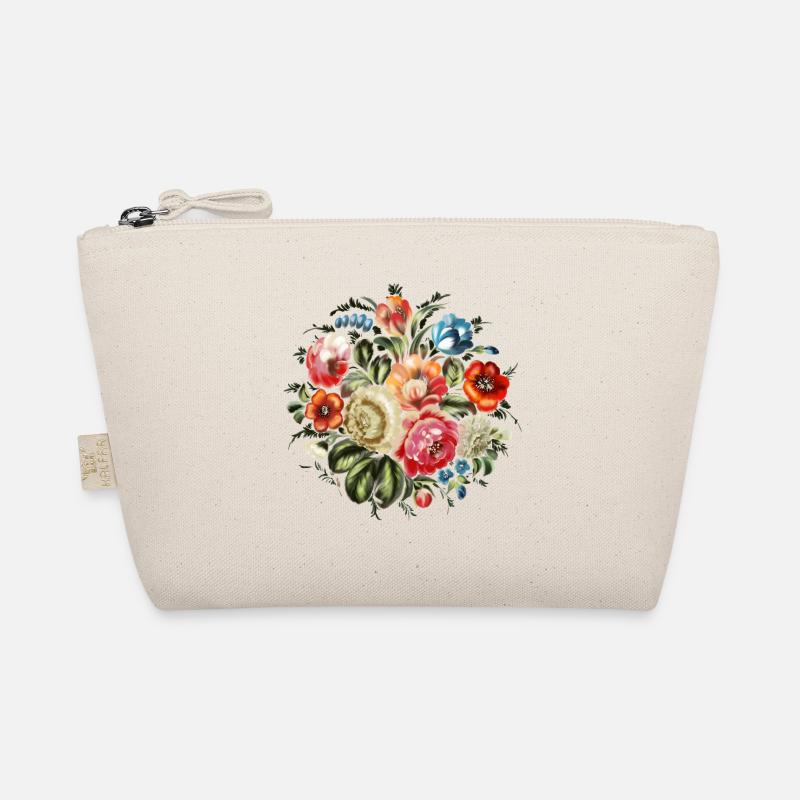 Blumen Zhostovo Bio-Täschchen