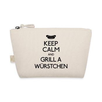 Keep Calm Bratwurst - Bio-Täschchen - Natur - Vorne