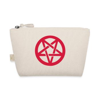Pentagramm - Bio-Täschchen - Natur - Vorne