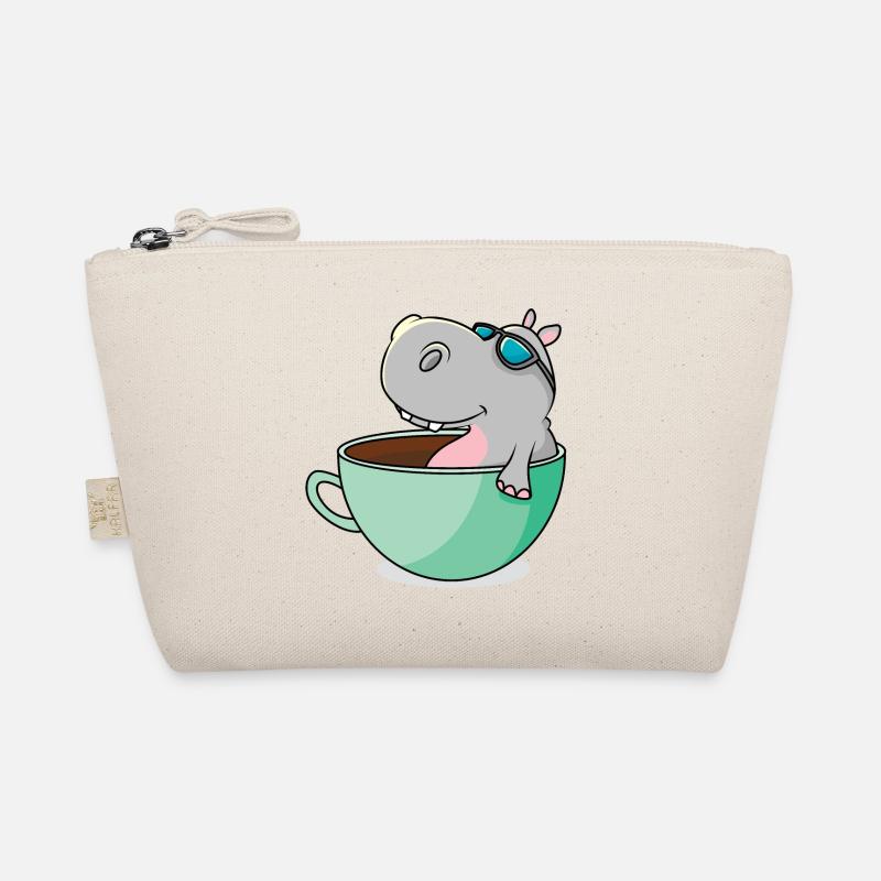 Hippo se refroidit dans sa tasse pour se rafraîchir Trousse biologique