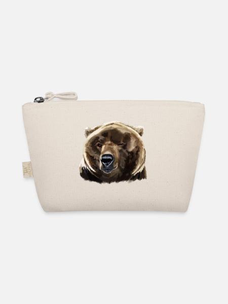 bear - Organic Pouch - nature
