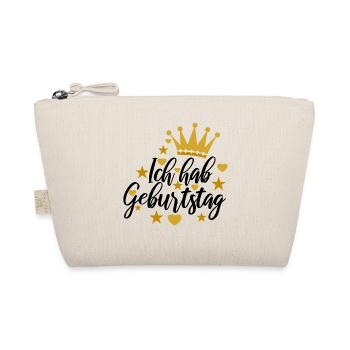 Birthday birthday saying congratulation saying - Organic Pouch - nature - Front