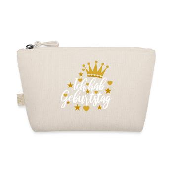Happy Birthday Birthday Sayings - Organic Pouch - nature - Front