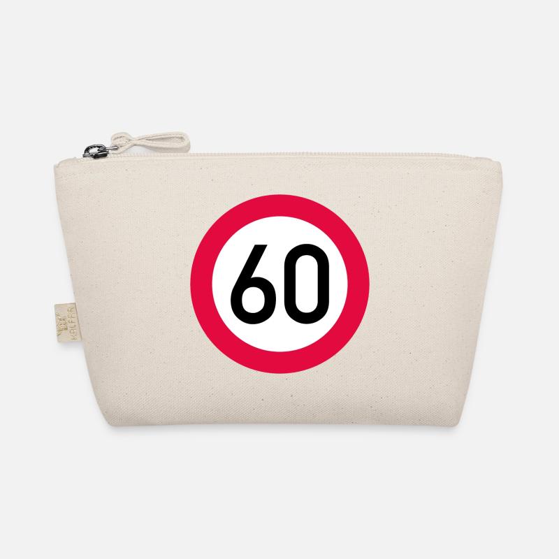 60 ans Attention ! Panneau de signalisation 60 km/h Trousse biologique