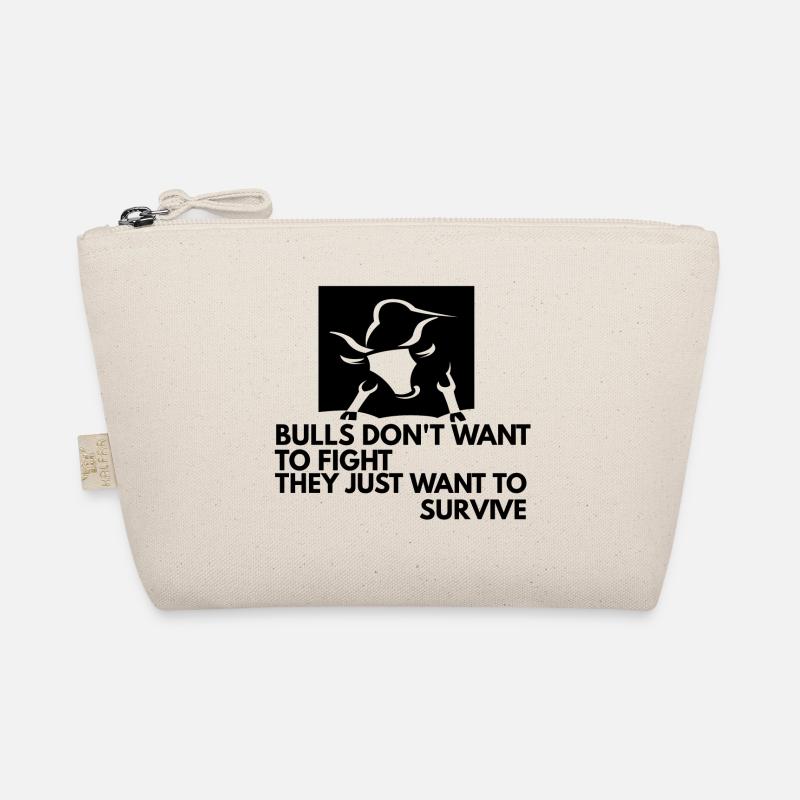 Tierschützer Stierkampf Bio-Täschchen