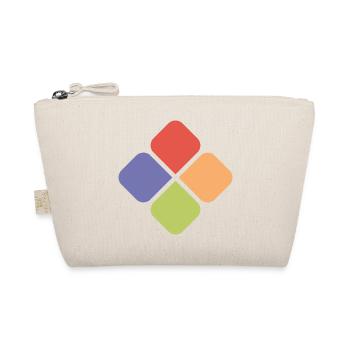 kleeblatt symbol colors shamrock Farben Geschenk - Bio-Täschchen - Natur - Vorne