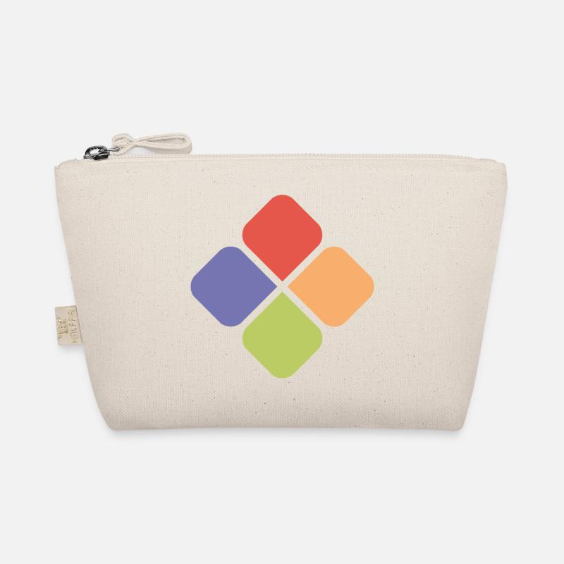 kleeblatt symbol colors shamrock Farben Geschenk Bio-Täschchen