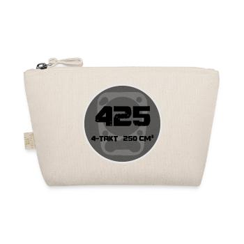 Vier Takt 250cc Badge Motiv - Bio-Täschchen - Natur - Vorne