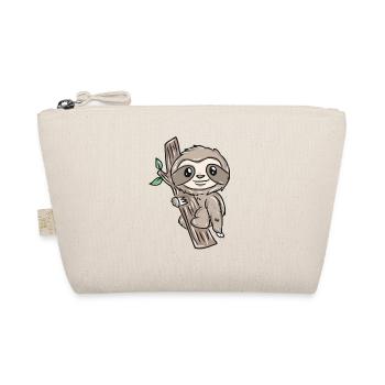 Slow sloth on tree - Organic Pouch - nature - Front