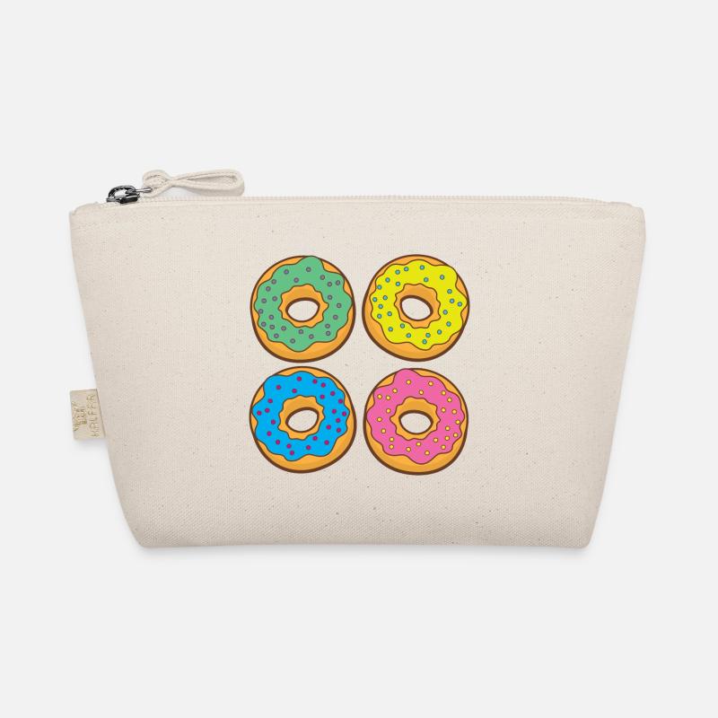 Four doughnuts donuts - Organic Pouch - nature