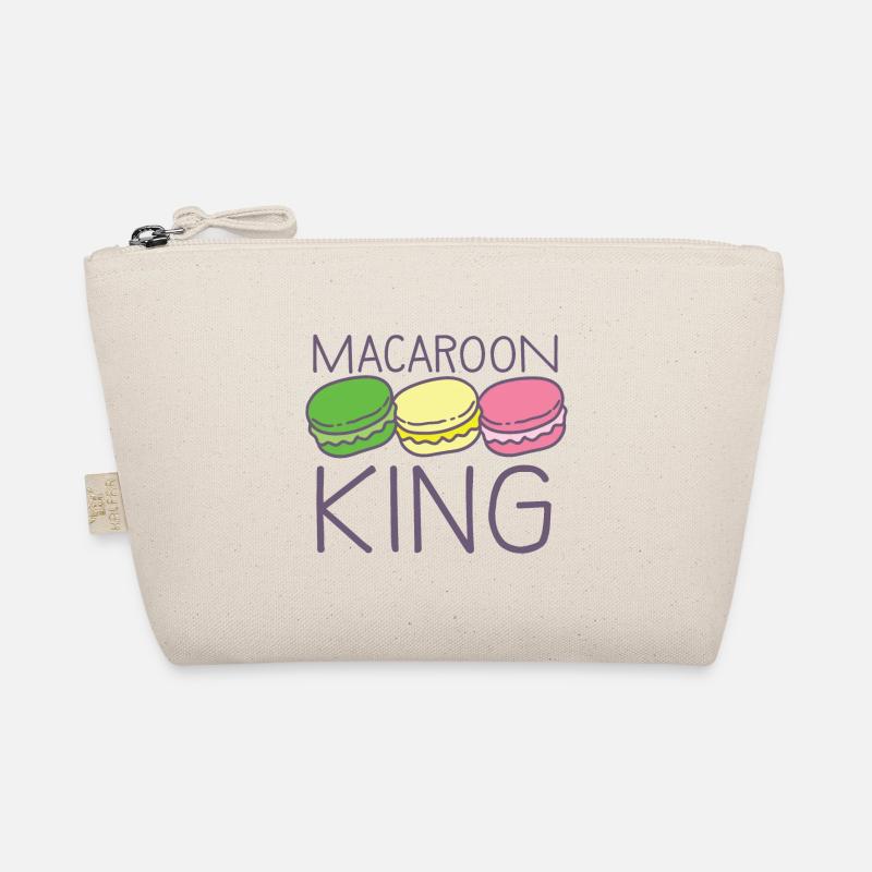 roi de macaron avec de jolis macarons colorés Trousse biologique