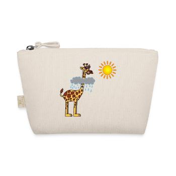 Girafe et soleil - Trousse biologique - nature - Devant