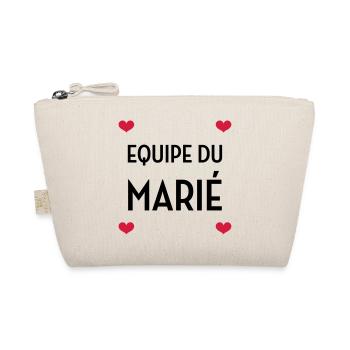 Equipe du Marié / Mariage / EVJF / EVG / Amour - Trousse biologique - nature - Devant