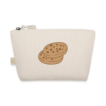 cute brown cookies - Organic Pouch - nature - Front