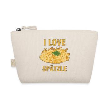 Spätzle T-Shirts | Schwaben Maultaschen Geschenke - Bio-Täschchen - Natur - Vorne