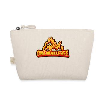 Denglish Onewallfree Funny Sayings Funny humor - Organic Pouch - nature - Front