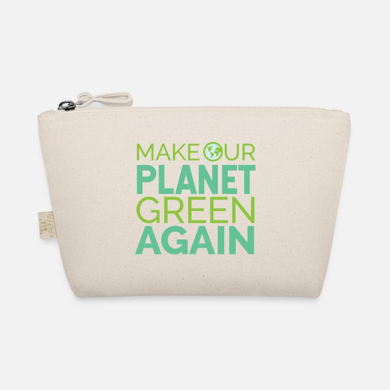 Fridays For Future Make Our Planet Green Again Bio-Täschchen