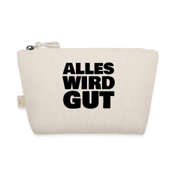 Alles wird gut - Bio-Täschchen - Natur - Vorne