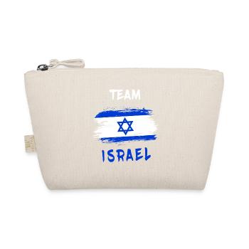 Team Israel / Flag - Organic Pouch - nature - Front