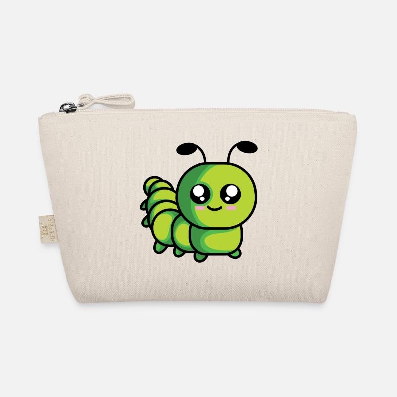 Caterpillar en vert | cadeau doux Trousse biologique