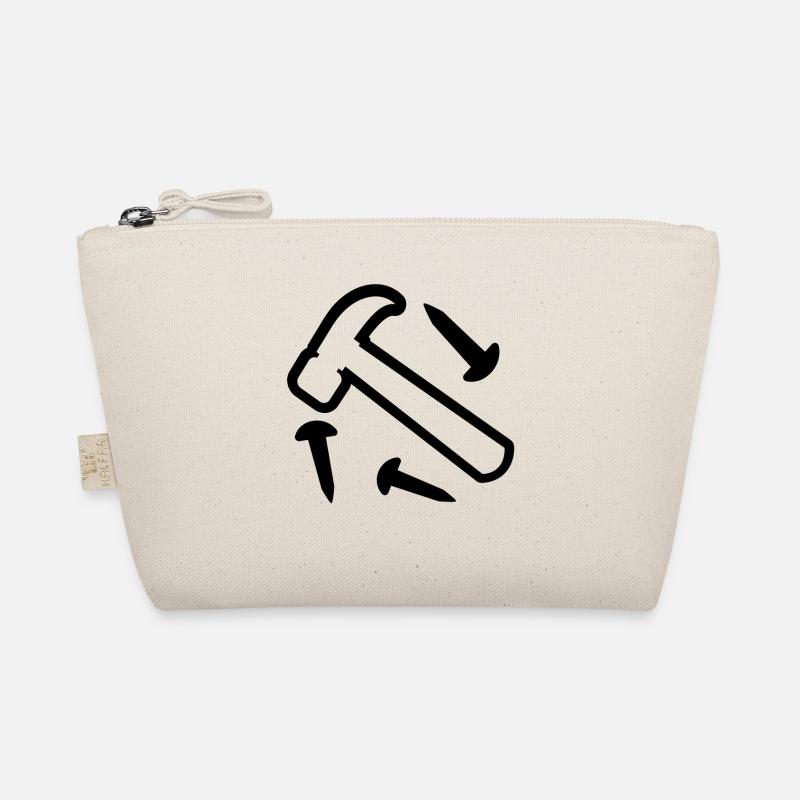 Hammer and nail Organic Pouch