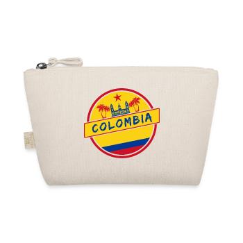 Conception de la Colombie avec drapeau national - Trousse biologique - nature - Devant
