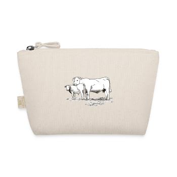 Vache avec veaux, ferme cadeau, bétail fermier - Trousse biologique - nature - Devant