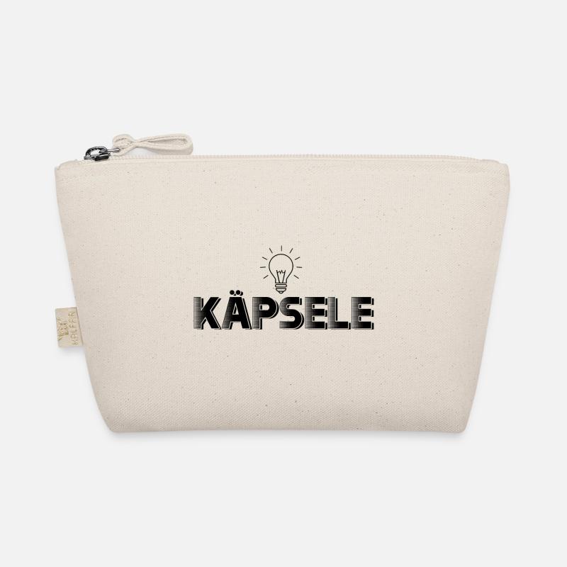 Käpsele | Schwabe Schwaben Schwäbisch Geschenkidee - Bio-Täschchen - Natur