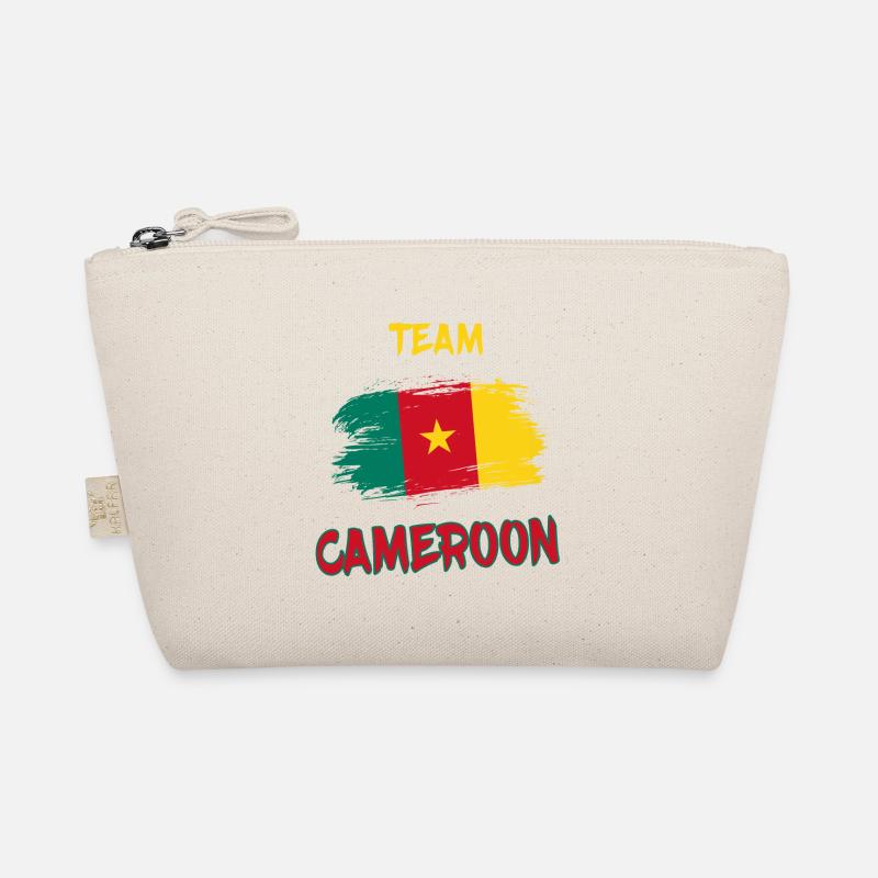 Team Kamerun / Geschenk - Bio-Täschchen - Natur