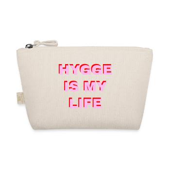 Hygge Is My Life - Bio-Täschchen - Natur - Vorne