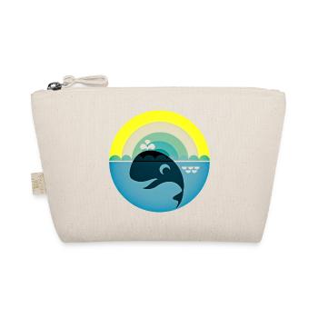 Whale - Organic Pouch - nature - Front