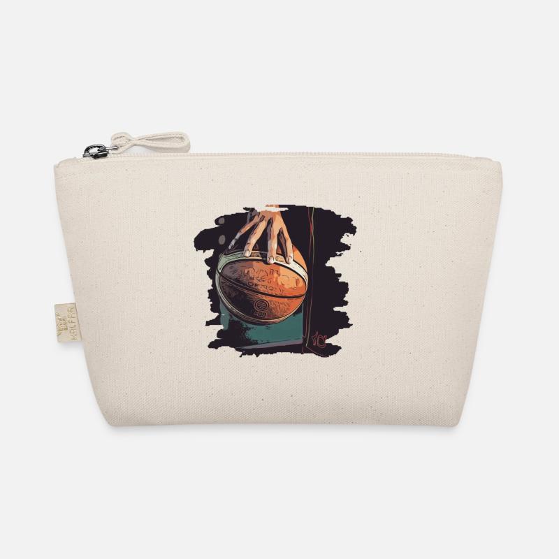Basketball - Bio-Täschchen - Natur