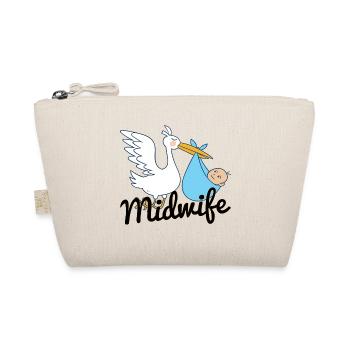 Sage-femme | Idées de cadeau de profession d'obstétricien de naissance - Trousse biologique - nature - Devant