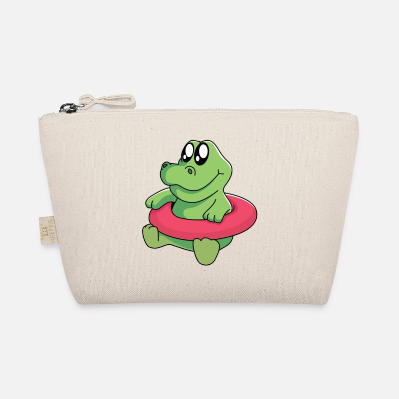 Bébé crocodile apprend à nager - Trousse biologique - nature