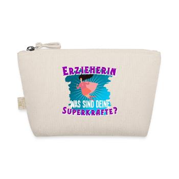 Erzieherin - Bio-Täschchen - Natur - Vorne
