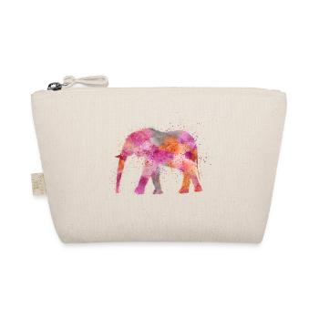 Elefant - Bio-Täschchen - Natur - Vorne
