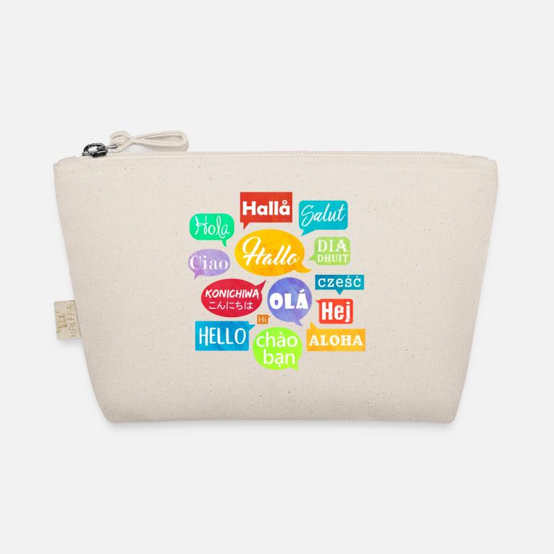 Hello (speech bubbles) Organic Pouch