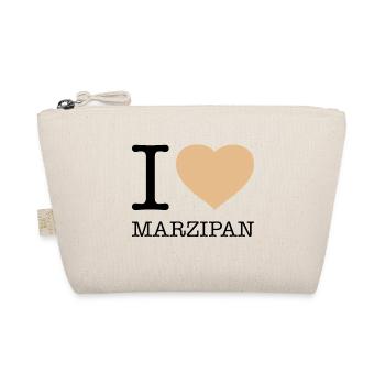 I LOVE MARZIPAN - Organic Pouch - nature - Front