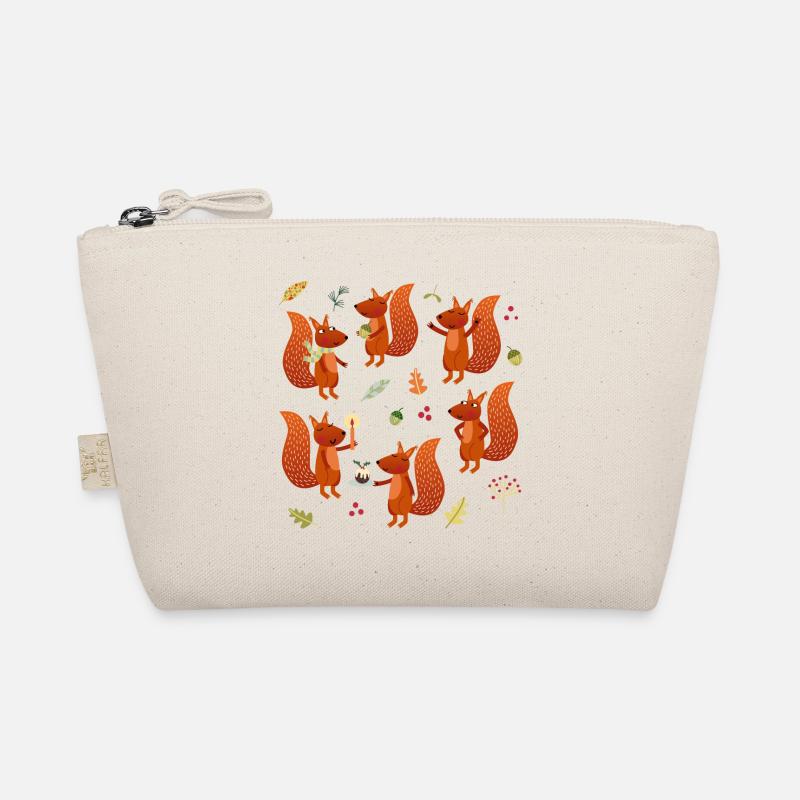 Squirrel Party Organic Pouch