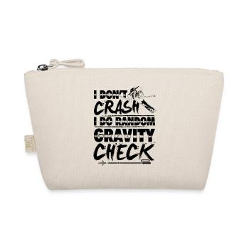Skier | Skiing Ski Apre Ski Slope Gifts - Organic Pouch - nature - Front
