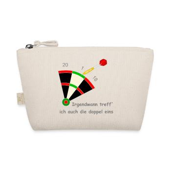 darts sport - Bio-Täschchen - Natur - Vorne