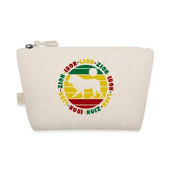 Iron Lion Zion Rastafari Reggae Löwe - Bio-Täschchen - Natur - Vorne