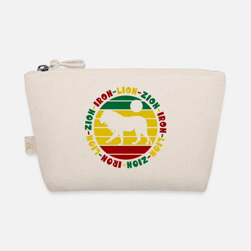 Iron Lion Zion Rastafari Reggae Löwe Organic Pouch