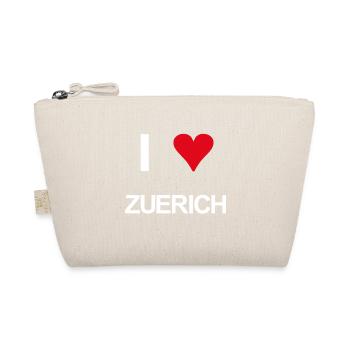 I love Zürich - Bio-Täschchen - Natur - Vorne