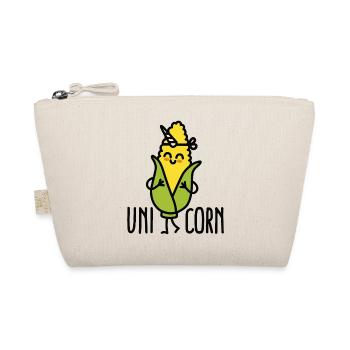 Wannabe uni-corn ( Unicorn ) - Organic Pouch - nature - Front